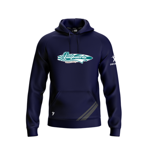 [FOLHSMNV-YXS-LOGO1] Decker Summit Hoodie (Youth XS, Navy, Logo 1)