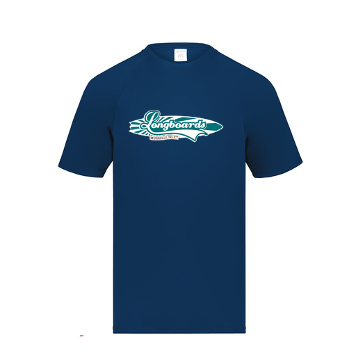 [2790.065.S-LOGO1] Men's Smooth Sport T-Shirt (Adult S, Navy, Logo 1)