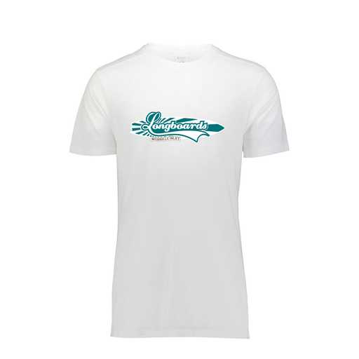 [FTSCUBWH-AS-LOGO1] Decker Men's Tri-Blend T-Shirt - Short Sleeve (Adult S, White, Logo 1)