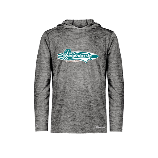 [FOLHCGBK-YS-LOGO1] Decker Youth Charge Hoodie (Youth S, Black, Logo 1)