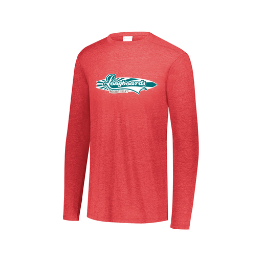[3075.V96.XS-LOGO1] Men's LS Ultra-blend T-Shirt (Adult XS, Red, Logo 1)