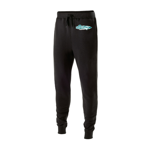 [229548.080.XS-LOGO1] Men's 60/40 Fleece Jogger (Adult XS, Black, Logo 1)